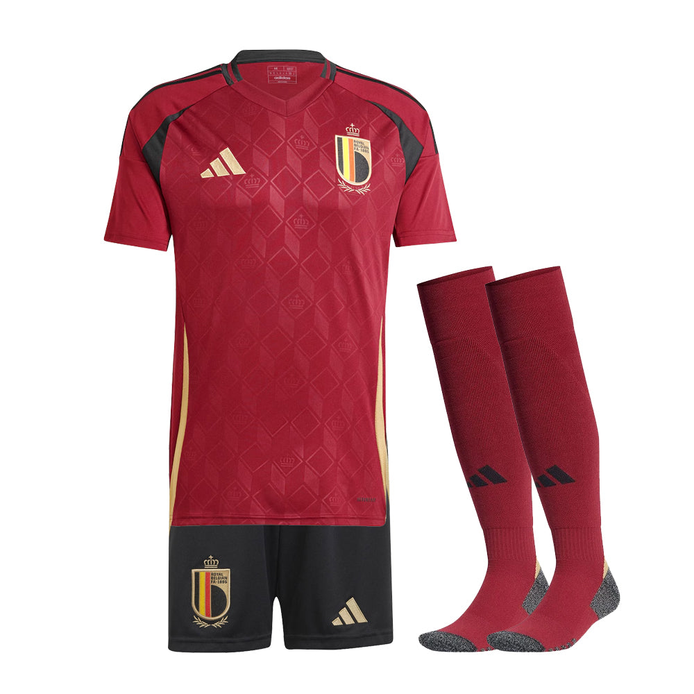 KID KIT BELGIUM HOME JERSEY 2024