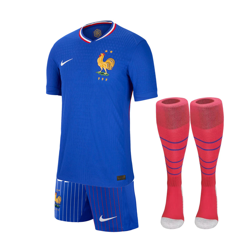 KID KIT FRANCE HOME JERSEY 2024