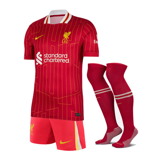 KID KIT LIVERPOOL HOME JERSEY 2024-2025