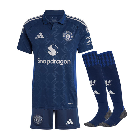 KID KIT MANCHESTER UNITED AWAY JERSEY 2024-2025