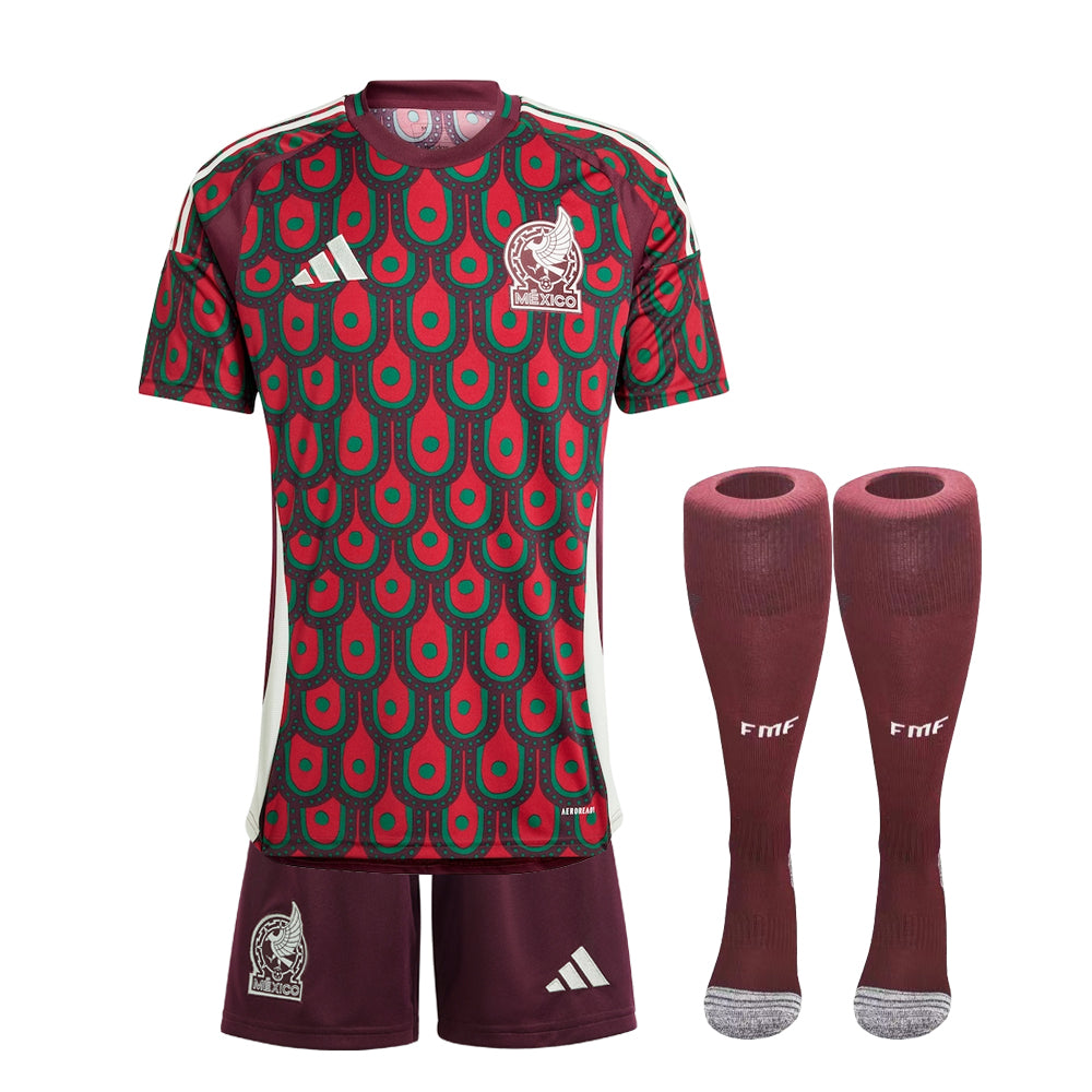 KID KIT MEXICO HOME JERSEY 2024